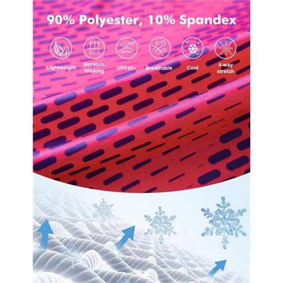 Golf Shirts for Men Dry Fit Print Moisture Wicking Performance - Picture 4 of 7